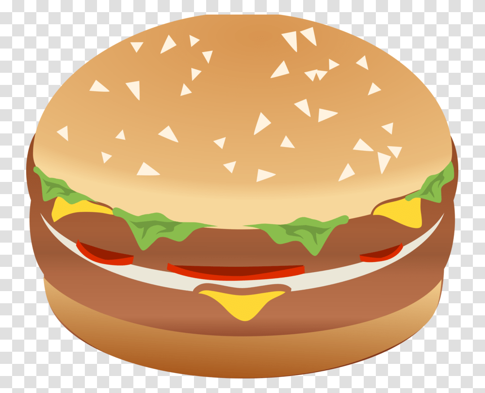 Hamburger Cheeseburger Hot Dog Fast Food, Birthday Cake, Dessert, Bread Transparent Png