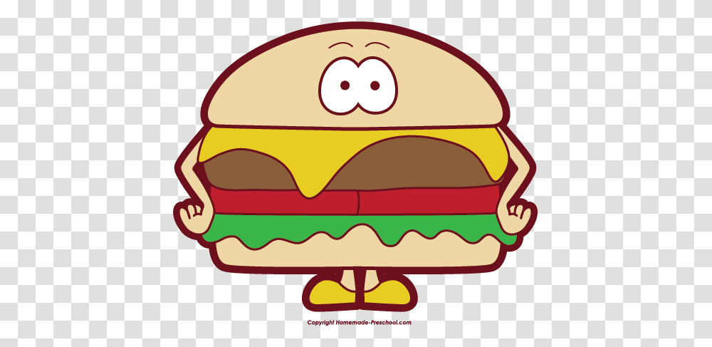 Hamburger Clip Art Black And White, Food, Lunch, Meal, Sandwich Transparent Png