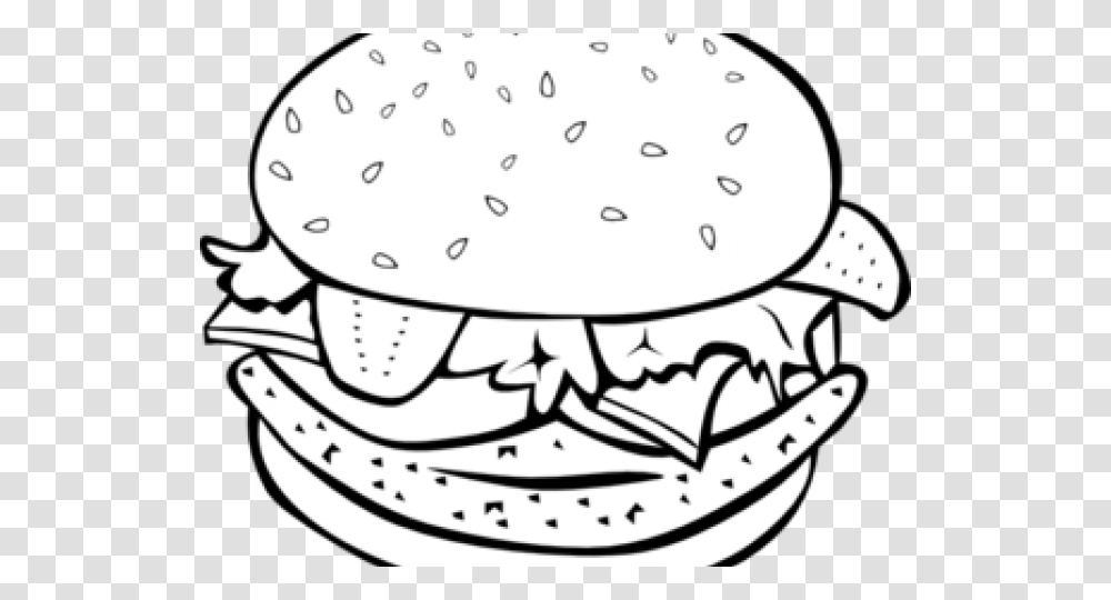 Hamburger Clipart Big Hamburger, Food, Dessert, Lunch, Meal Transparent Png