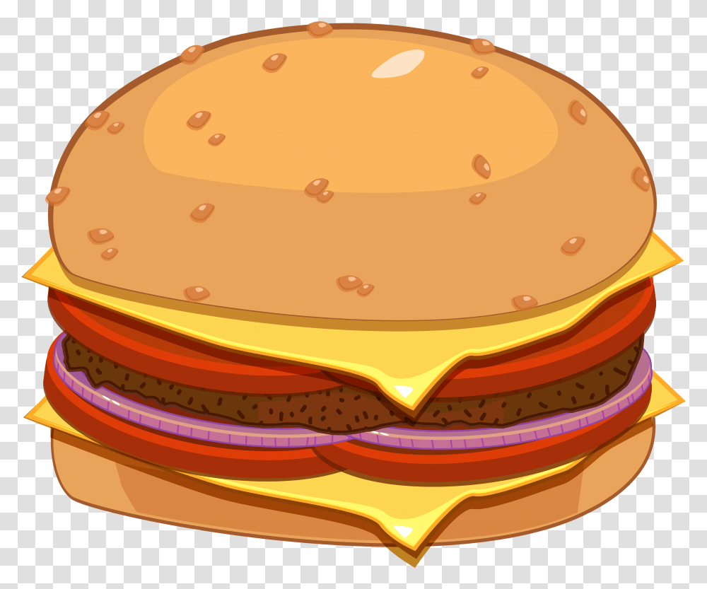 Hamburger Clipart, Helmet, Food, Plant, Bread Transparent Png