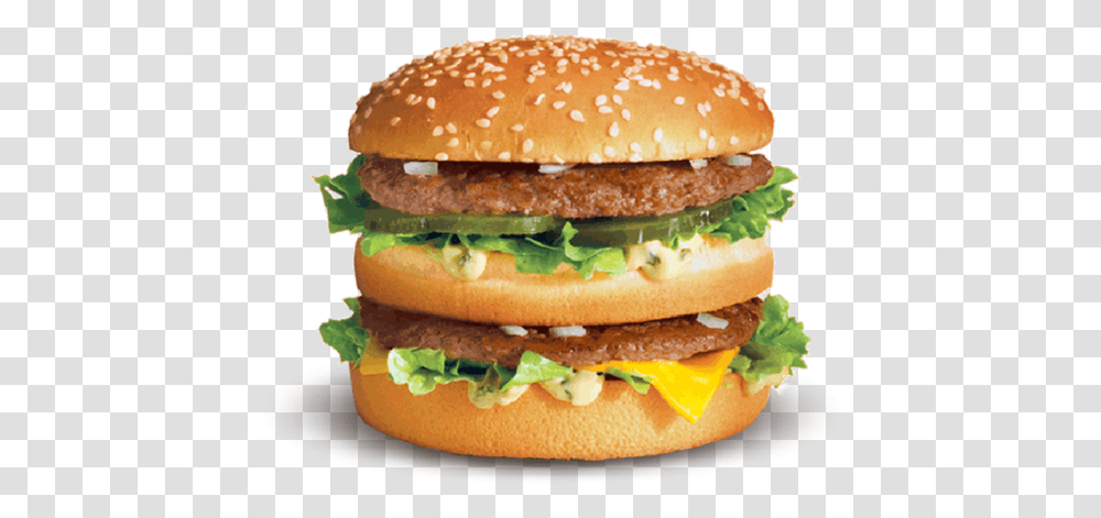 Hamburger E Patatine Mc Donald, Food, Sesame, Seasoning Transparent Png