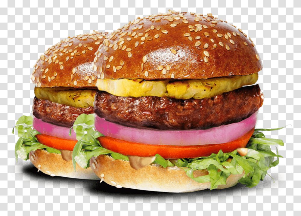 Hamburger, Food, Bun, Bread, Sesame Transparent Png