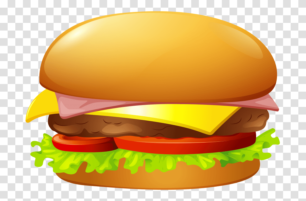 Hamburger, Food, Helmet, Apparel Transparent Png