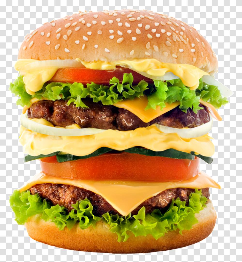 Hamburger, Food Transparent Png