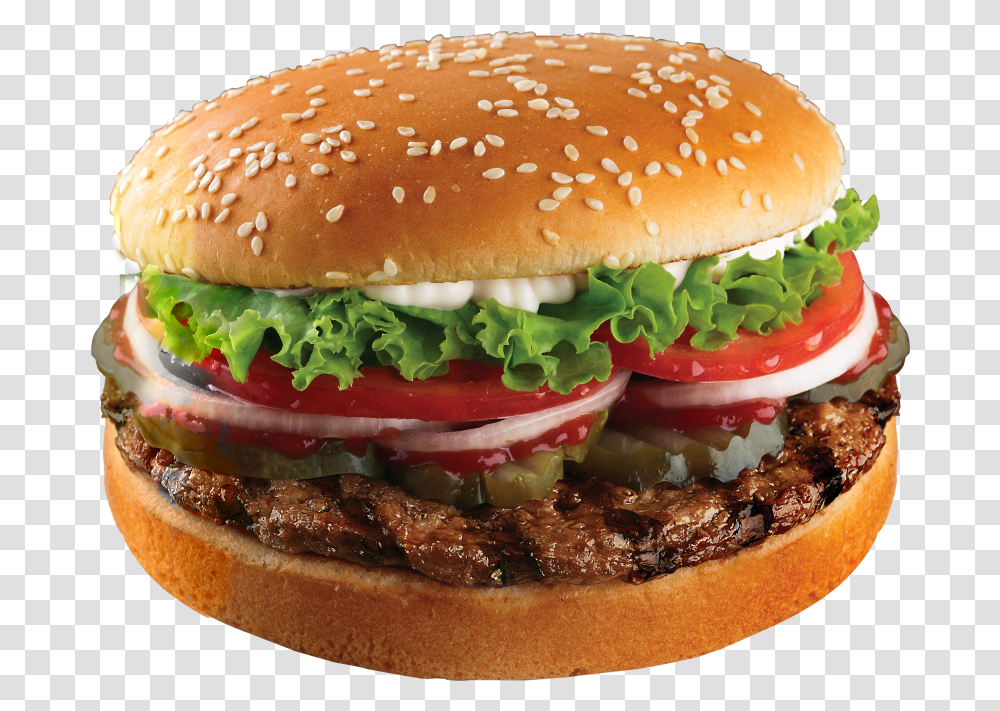 Hamburger, Food Transparent Png