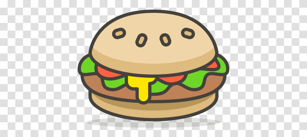 Hamburger Free Icon Of 780 Vector Emoji Hamburger, Food, Crash Helmet, Clothing, Apparel Transparent Png