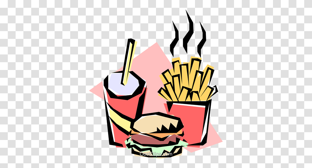 Hamburger Fries Drink Royalty Free Vector Clip Art, Dynamite, Bomb, Weapon, Weaponry Transparent Png