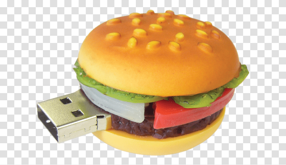 Hamburger Usb Stick Usb En, Food, Birthday Cake, Dessert Transparent Png