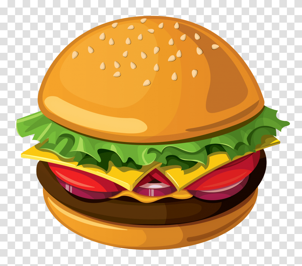 Hamburger Vector, Food, Helmet, Apparel Transparent Png