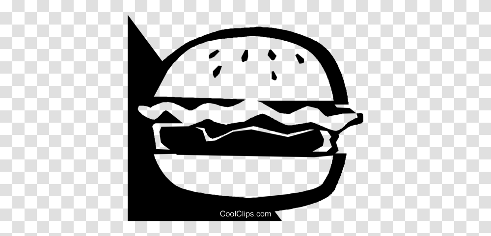 Hamburgers Royalty Free Vector Clip Art Illustration, Apparel, Helmet, Crash Helmet Transparent Png