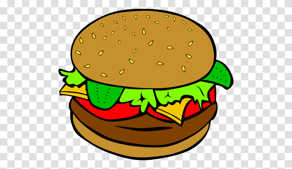 Hamburguer Clip Art, Burger, Food Transparent Png