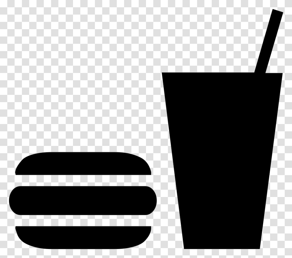 Hamburguer Drink With Straw Icon Free Download, Electronics, Stencil Transparent Png