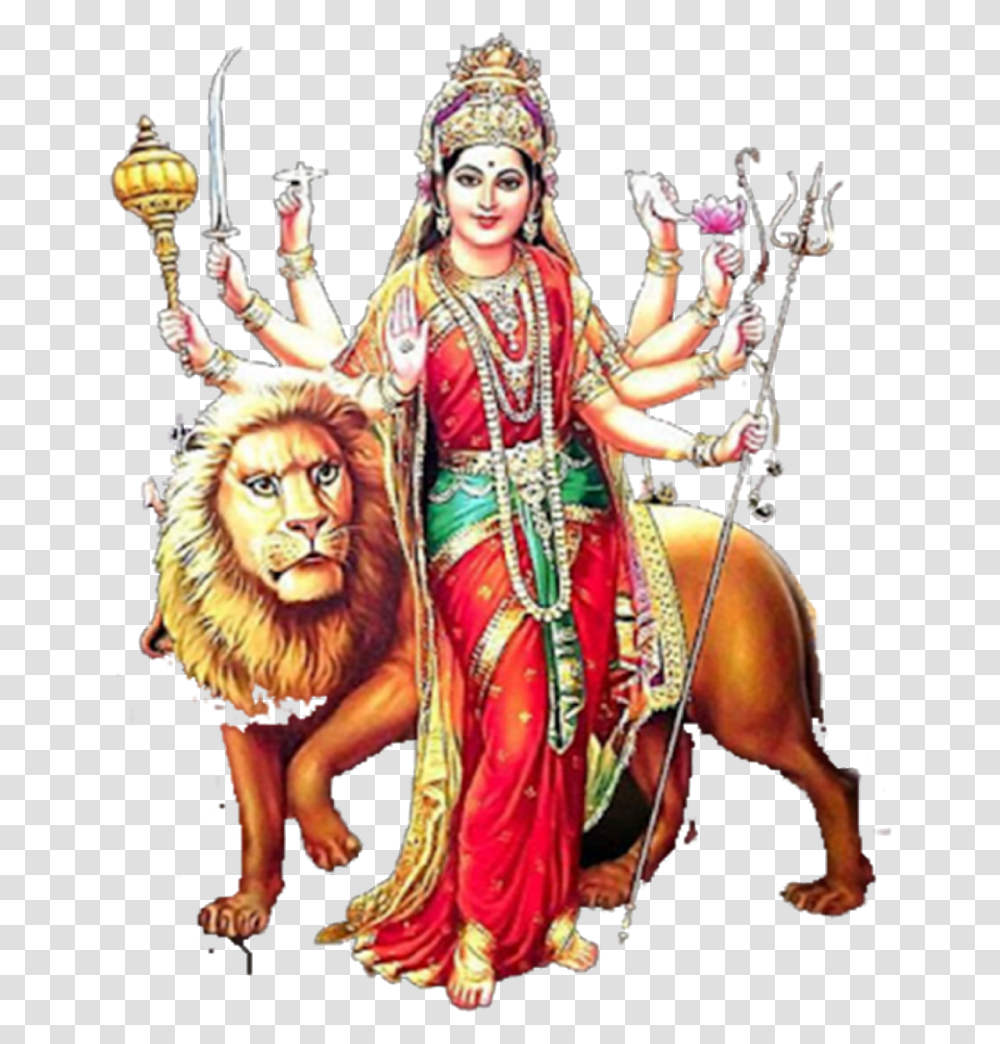 Hame Support Krne Ke Liye Sabse Best Tarika Apke Pass Maa Durga Hd, Person, Costume, Crowd Transparent Png