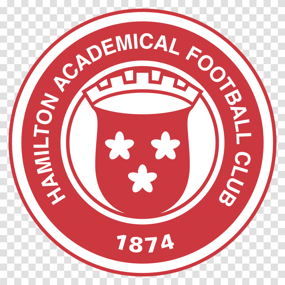 Hamilton Academical Logo, Trademark, Ketchup, Food Transparent Png
