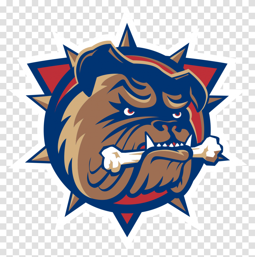 Hamilton Bulldogs Logo Hockey, Trademark, Outdoors, Emblem Transparent Png