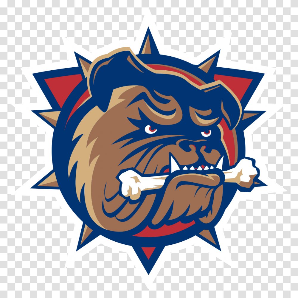 Hamilton Bulldogs, Logo, Emblem, Outdoors Transparent Png