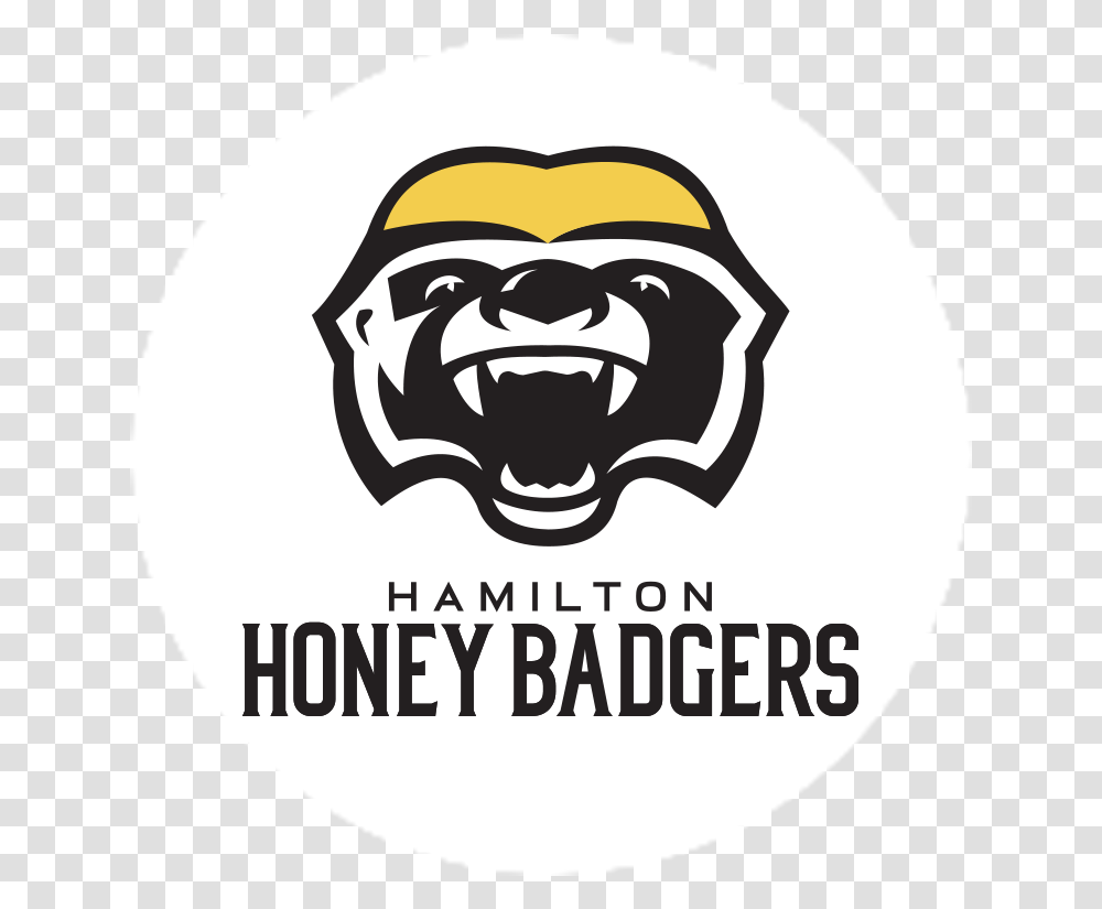 Hamilton Honey Badgers, Label, Logo Transparent Png