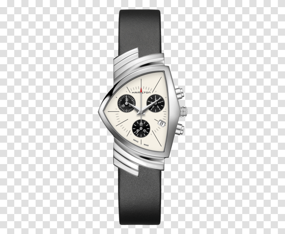Hamilton Ventura Chronograph Quartz Watch With Cream Hamilton Watches, Wristwatch, Clock Tower, Architecture, Building Transparent Png