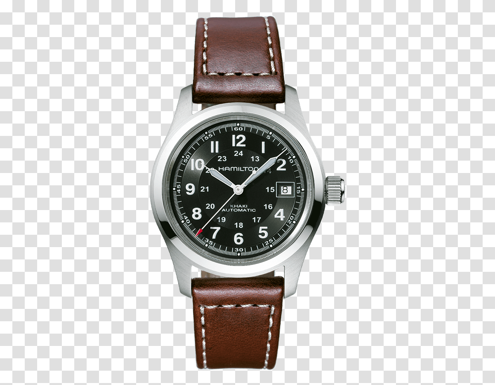 Hamilton Watch Khaki Field Auto, Wristwatch Transparent Png