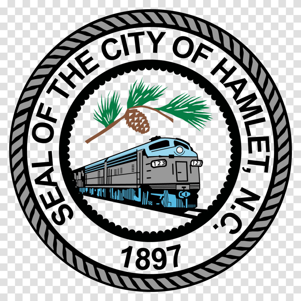 Hamlet City Of Hamlet, Logo, Trademark, Emblem Transparent Png