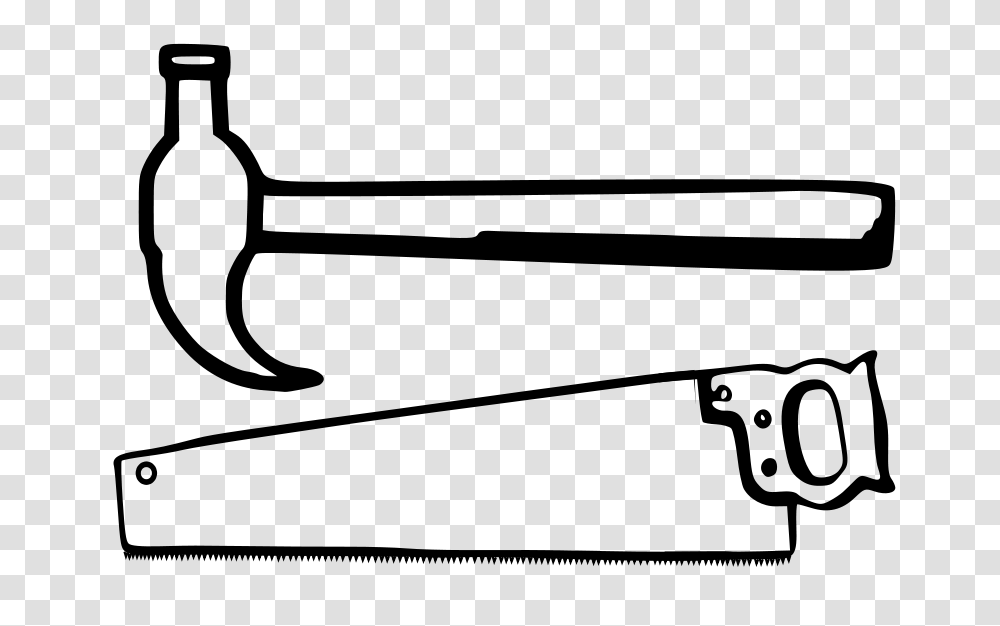 Hammer And Saw, Tool, Gray, World Of Warcraft Transparent Png