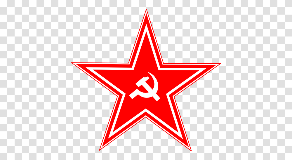 Hammer And Sickle In Star Clipart, Star Symbol Transparent Png