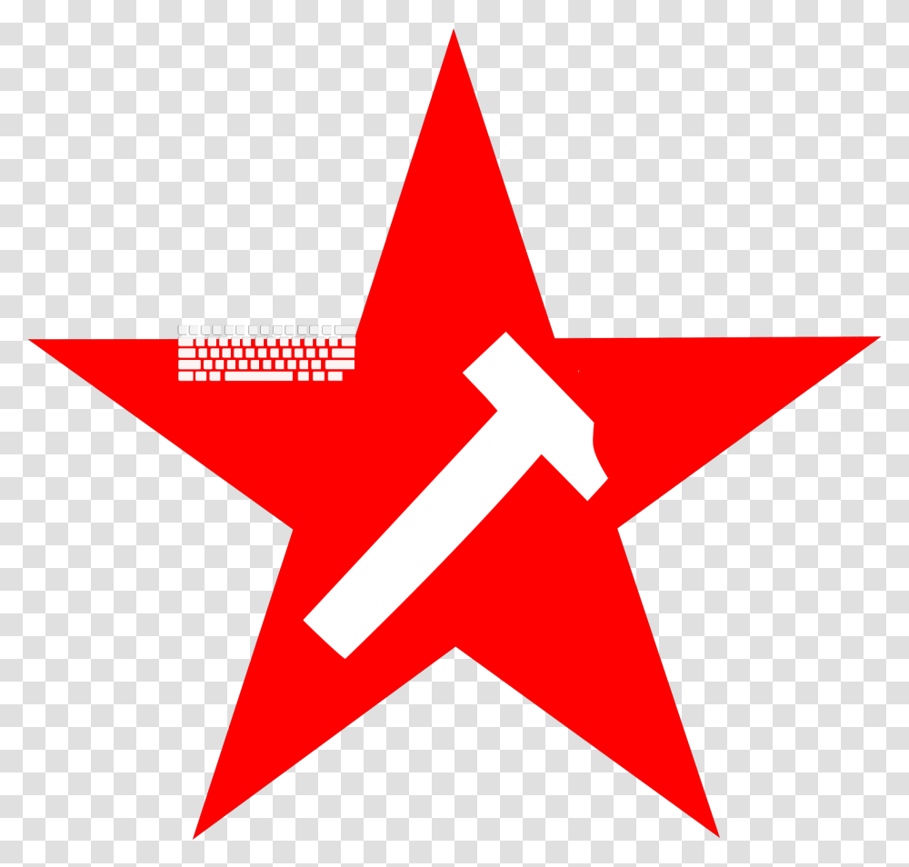 Hammer And Sickle Red Star, Star Symbol, Cross Transparent Png