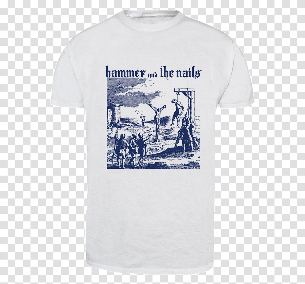 Hammer And The Nails Gallows Cool T Shirts Australia, Apparel, Person, Human Transparent Png