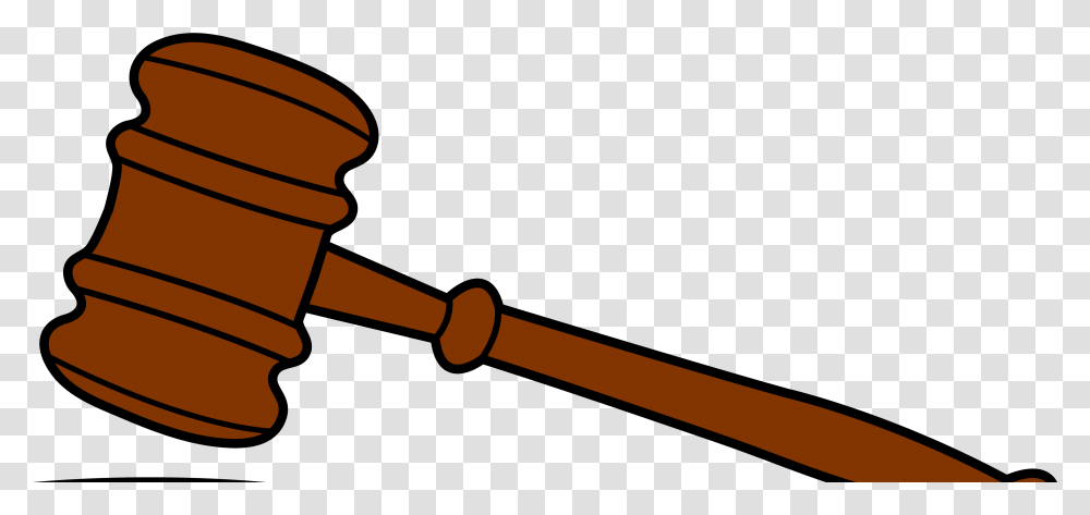 Hammer Black And White Clipart Represent The Judicial Branch, Tool, Mallet Transparent Png