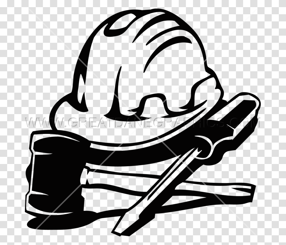 Hammer Clipart Hard Hat, Outdoors, Fishing, Water, Animal Transparent Png