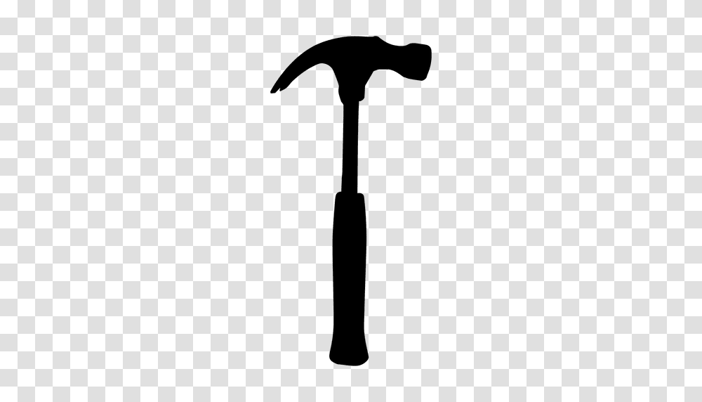 Hammer Silhouette, Tool, Stick, Cane Transparent Png