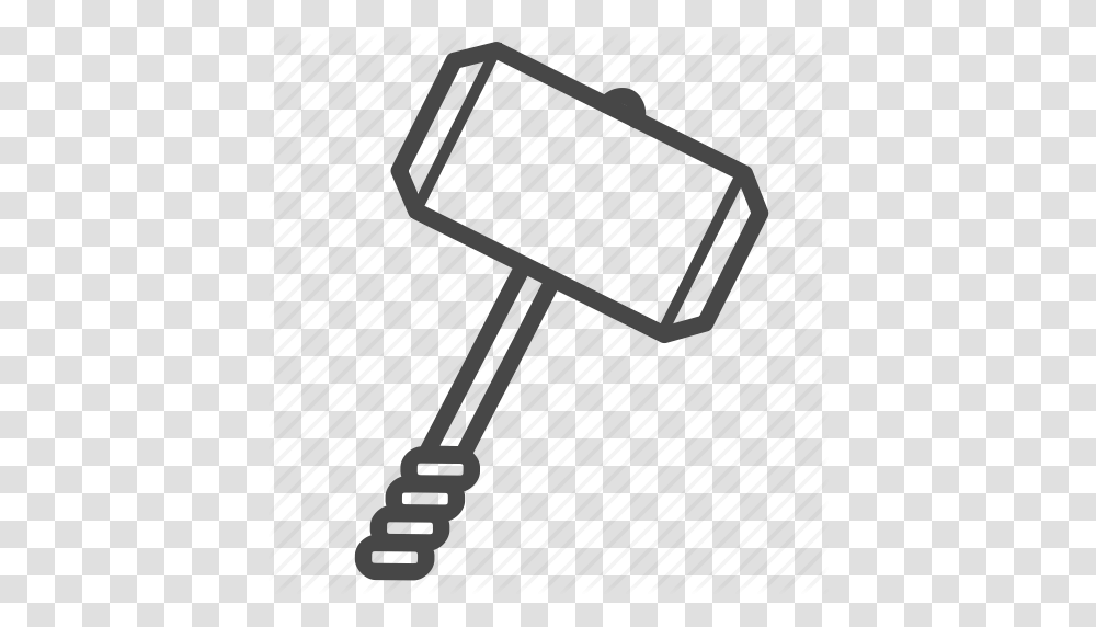 Hammer Thor Viking War Weapon Icon, Tool, Tie, Accessories, Accessory Transparent Png