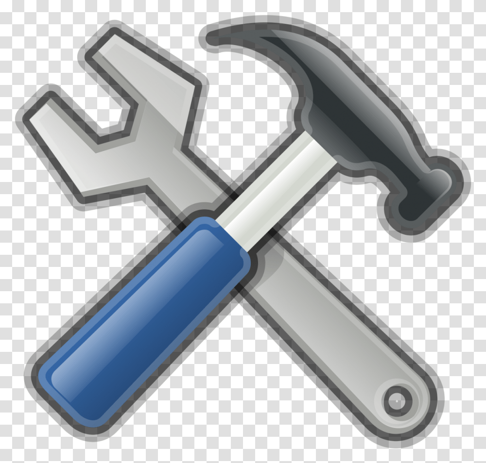 Hammer Wrench Repair Work Industry Service Mechanic Tools Clipart, Sink Faucet Transparent Png