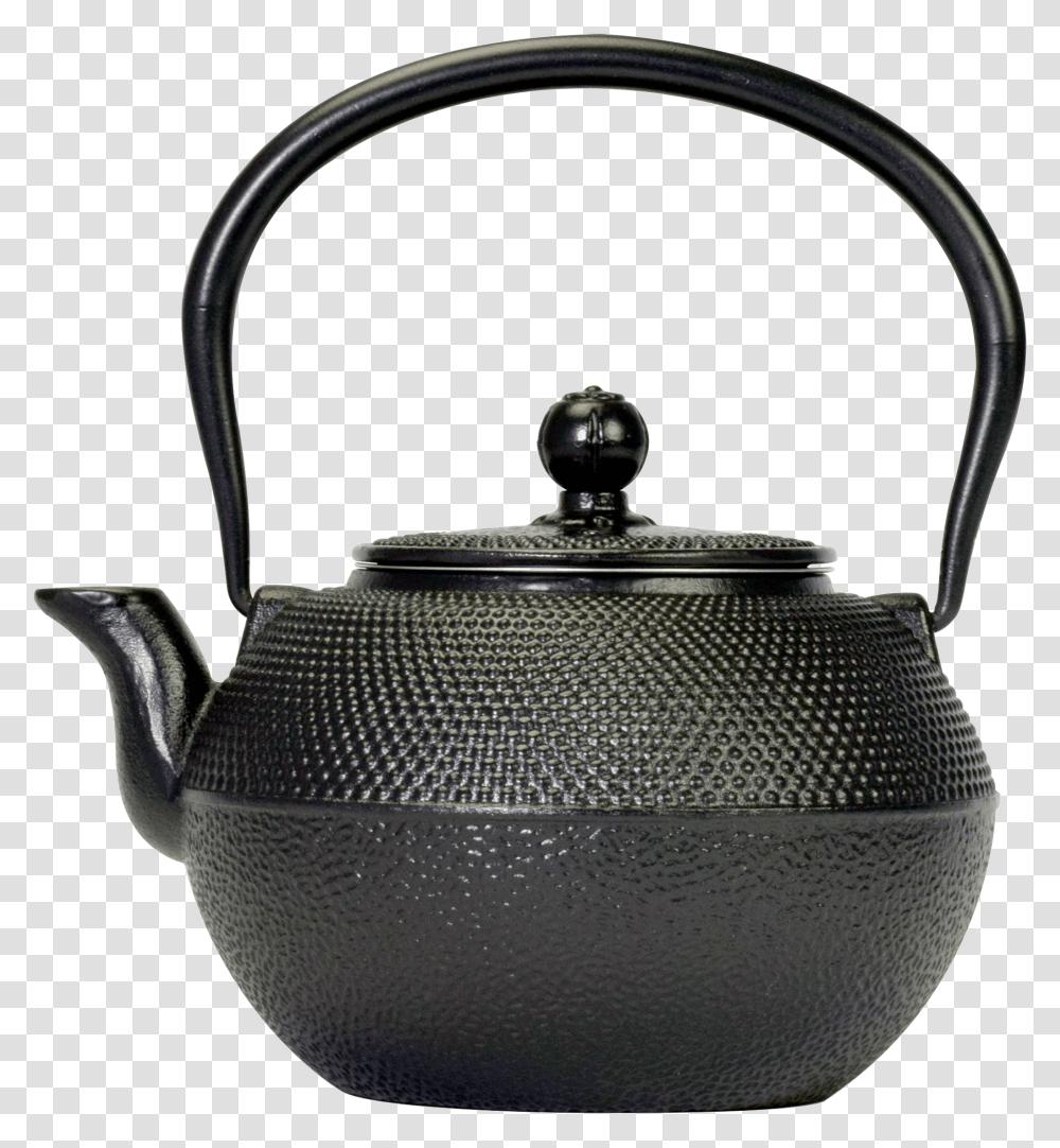 Hammered 36 Oz Black Tea Pot, Pottery, Teapot, Kettle Transparent Png