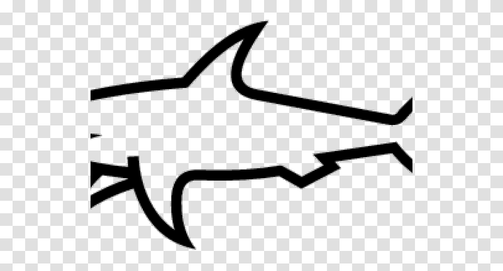 Hammerhead Clipart Outline, Shark, Sea Life, Fish, Animal Transparent Png