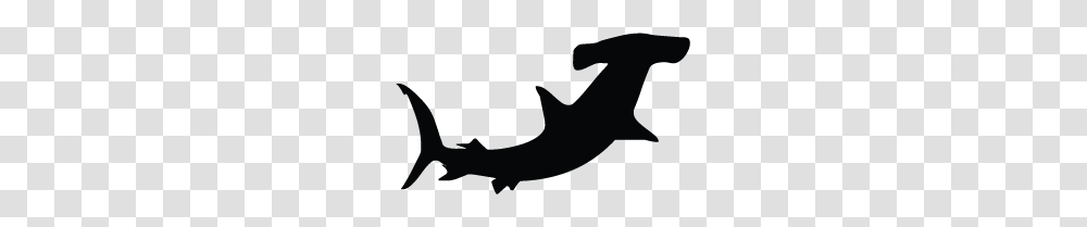 Hammerhead Shark Clip Art, Sea Life, Fish, Animal, Silhouette Transparent Png