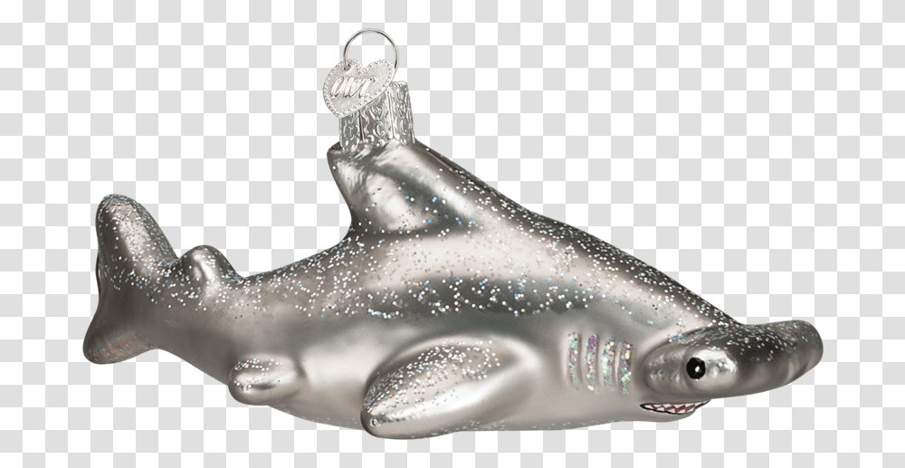 Hammerhead Shark Old World Glass Ornament, Animal, Person, Human, Sea Life Transparent Png