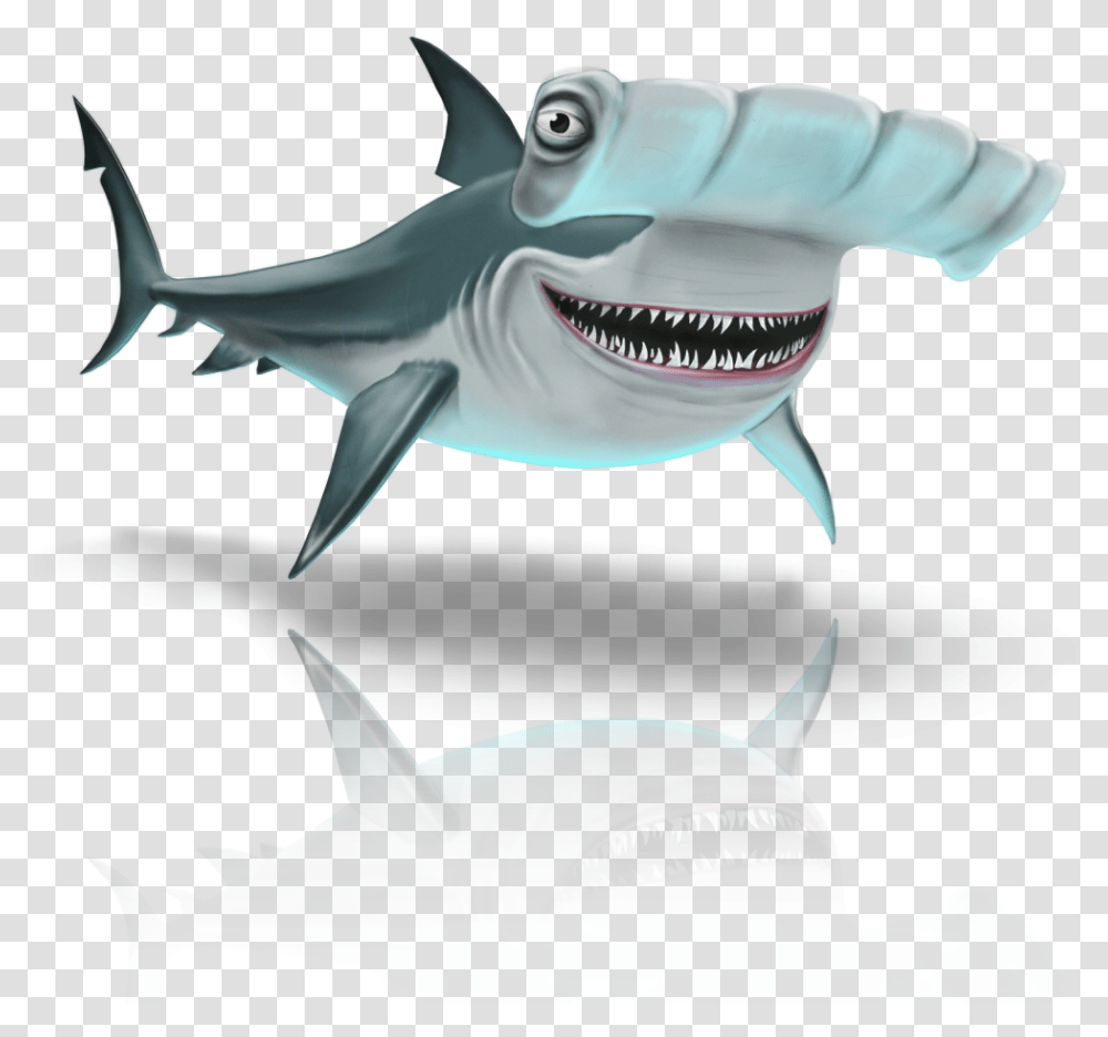 Hammerhead Shark Survival Character Hammerhead With Eyes In Front, Great White Shark, Sea Life, Fish, Animal Transparent Png