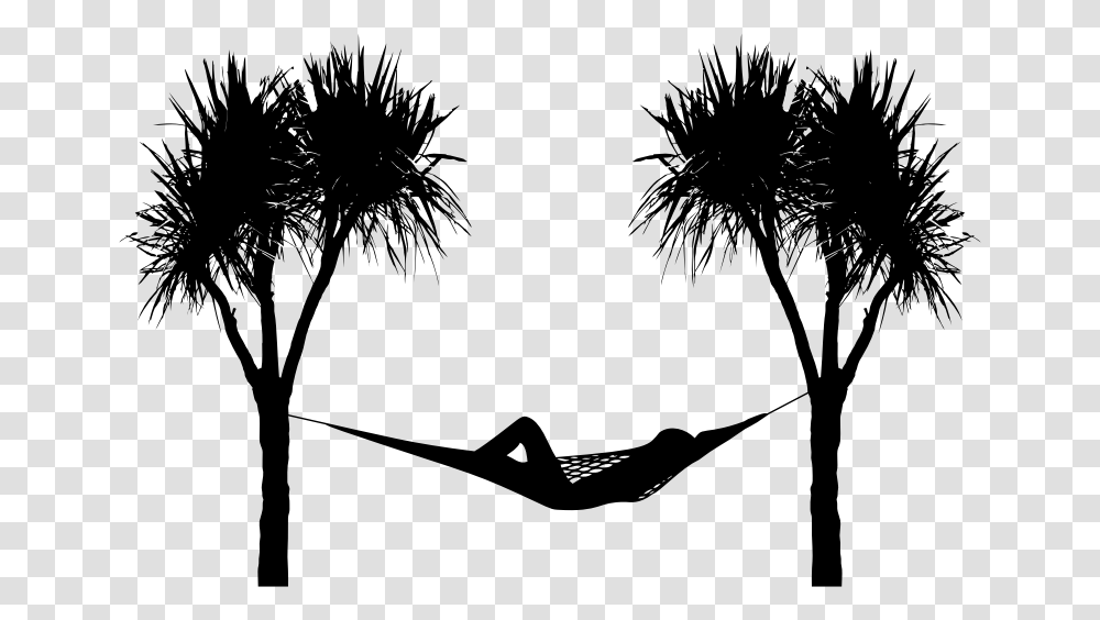 Hammock Silhouette By Karen Arnold Person In Hammock Silhouette, Gray, World Of Warcraft Transparent Png