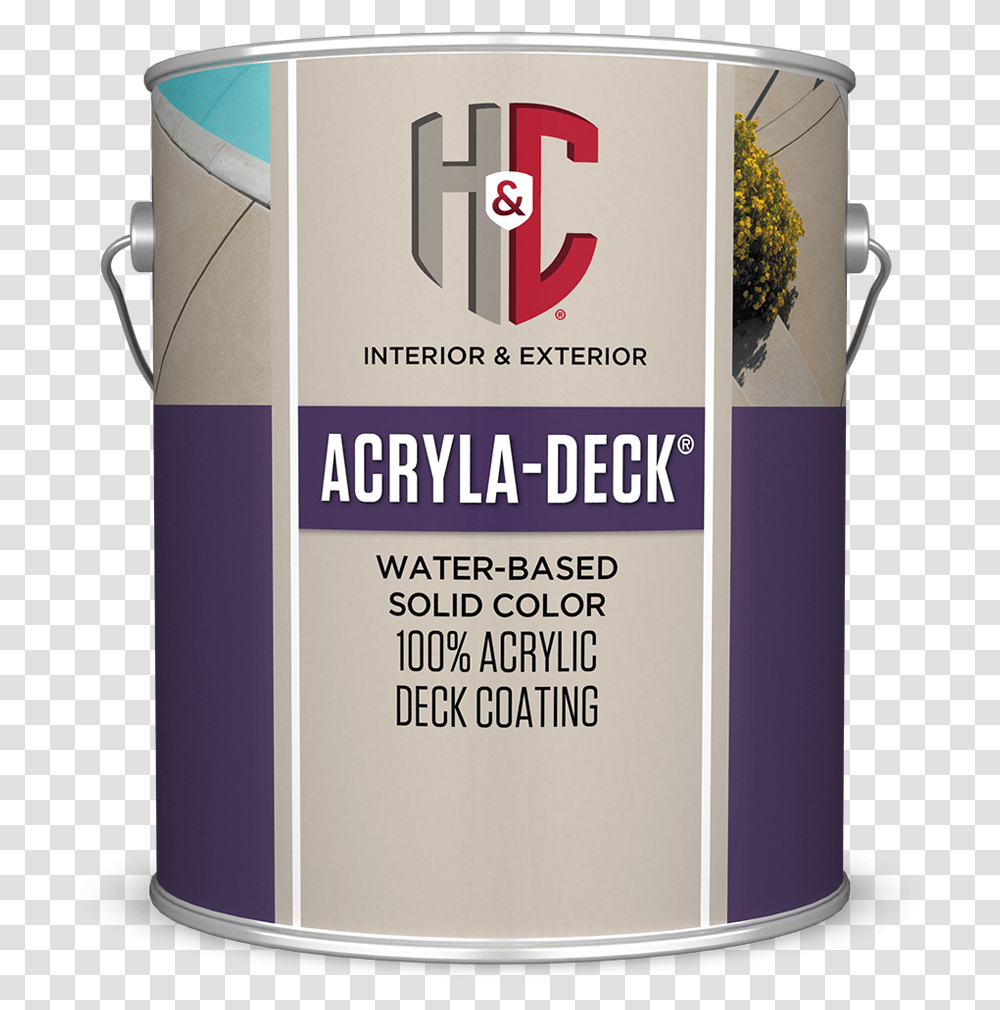 Hampc Acryla Deck, Tin, Can, Paint Container Transparent Png