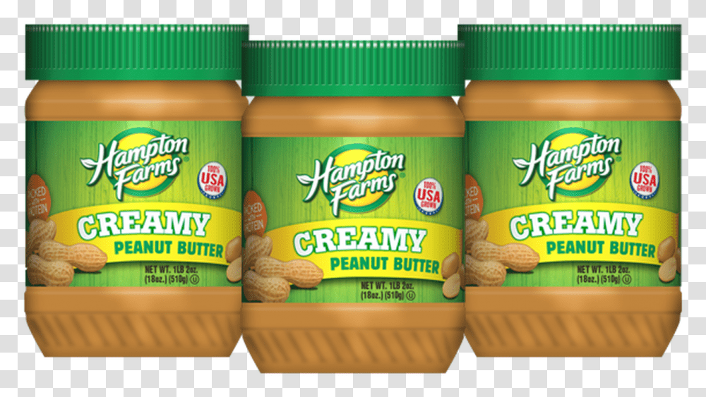 Hampton Farms Peanut Butter, Food, Box Transparent Png
