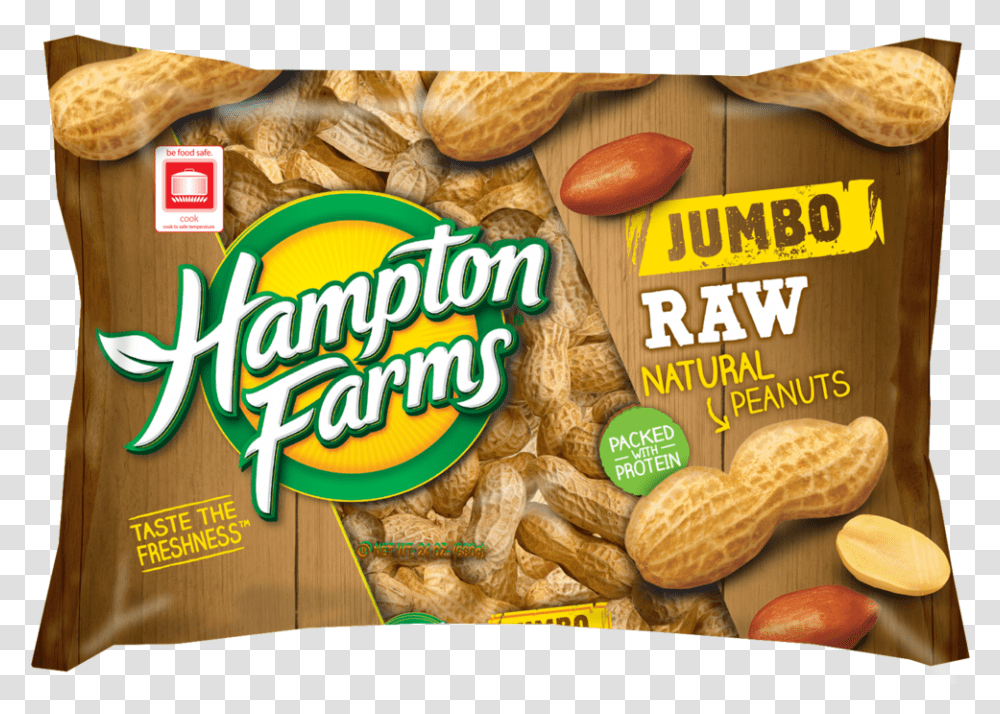 Hampton Farms Raw Peanuts, Plant, Vegetable, Food, Snack Transparent Png