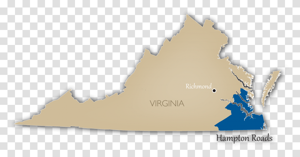 Hampton Roads Location Map Hampton Roads Located On A Map, Nature, Outdoors, Footwear Transparent Png