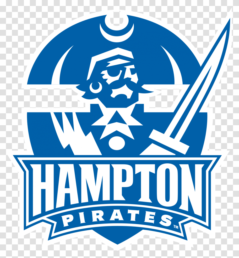 Hampton University Pirates, Logo, Trademark, Emblem Transparent Png