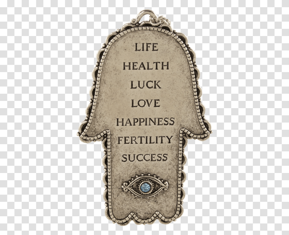 Hamsa Home Blessing Solid, Tomb, Tombstone, Archaeology, Plaque Transparent Png