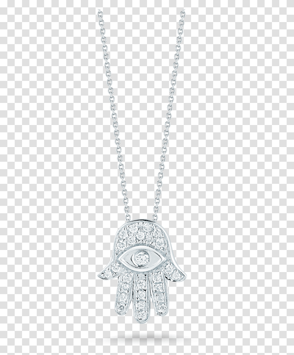 Hamsa Pendant With Diamonds Solid, Accessories, Accessory, Necklace, Jewelry Transparent Png
