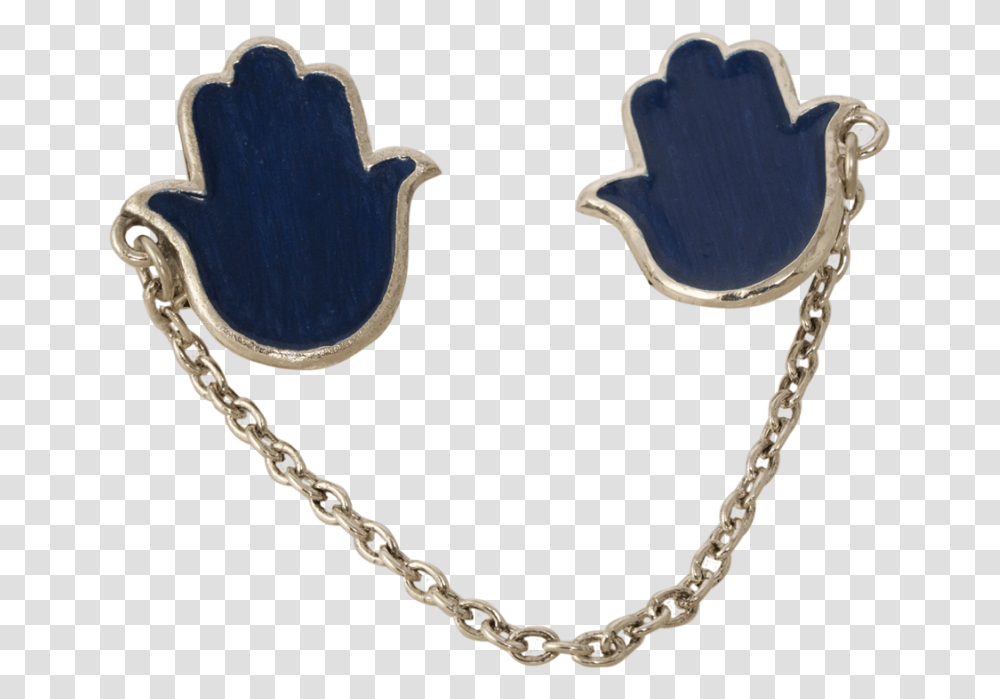 Hamsa Tallit Clips Necklace, Chain, Jewelry, Accessories, Accessory Transparent Png