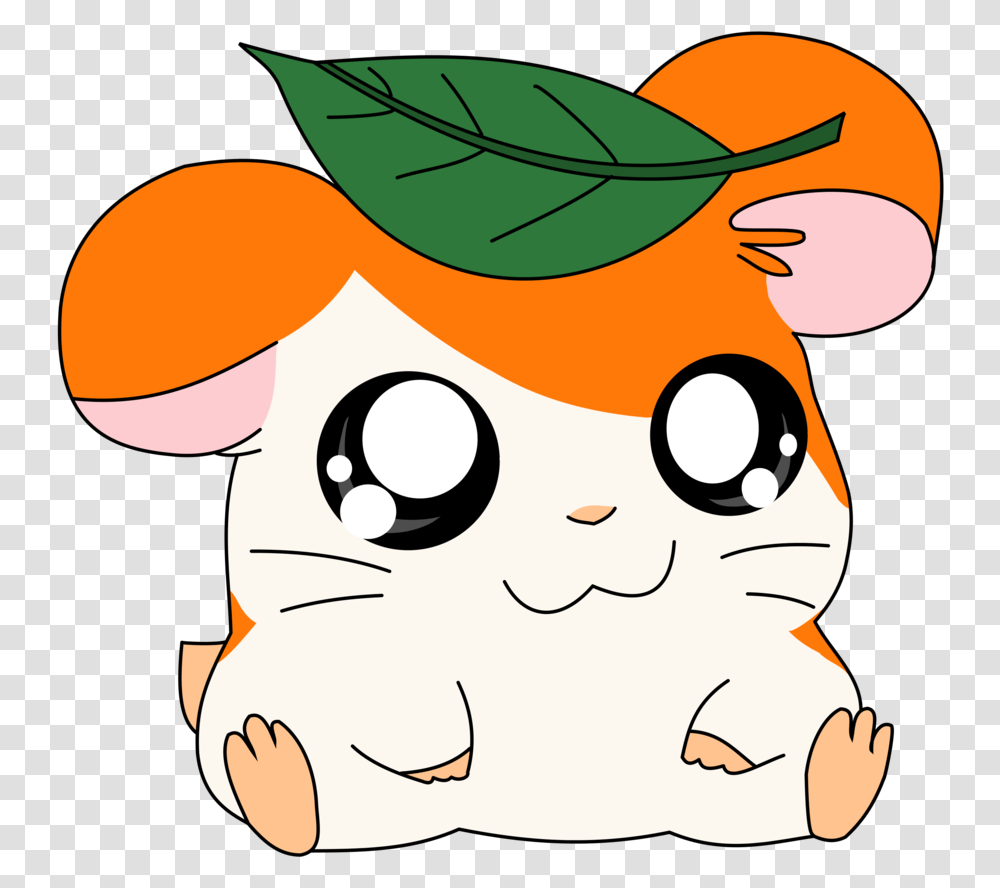 Hamster Anime, Label, Plant Transparent Png