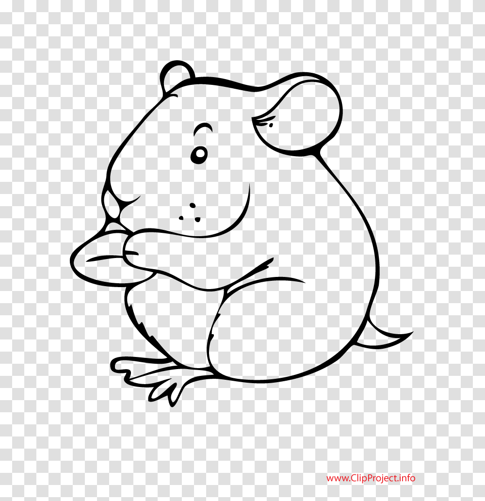 Hamster Clipart Black And White Clip Art Images, Gray, World Of Warcraft Transparent Png