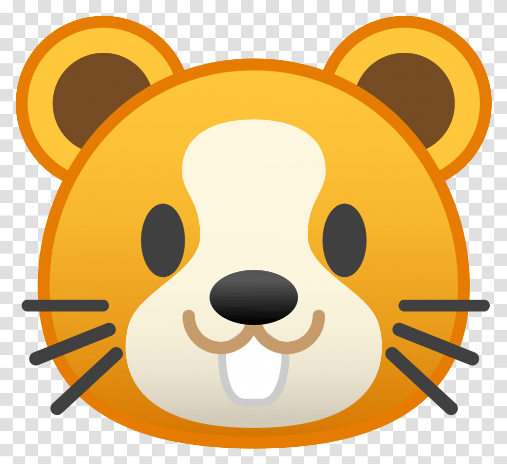 Hamster Face Icon Noto Emoji Animals Nature Iconset Google Hamster Emoji, Piggy Bank, Mammal Transparent Png